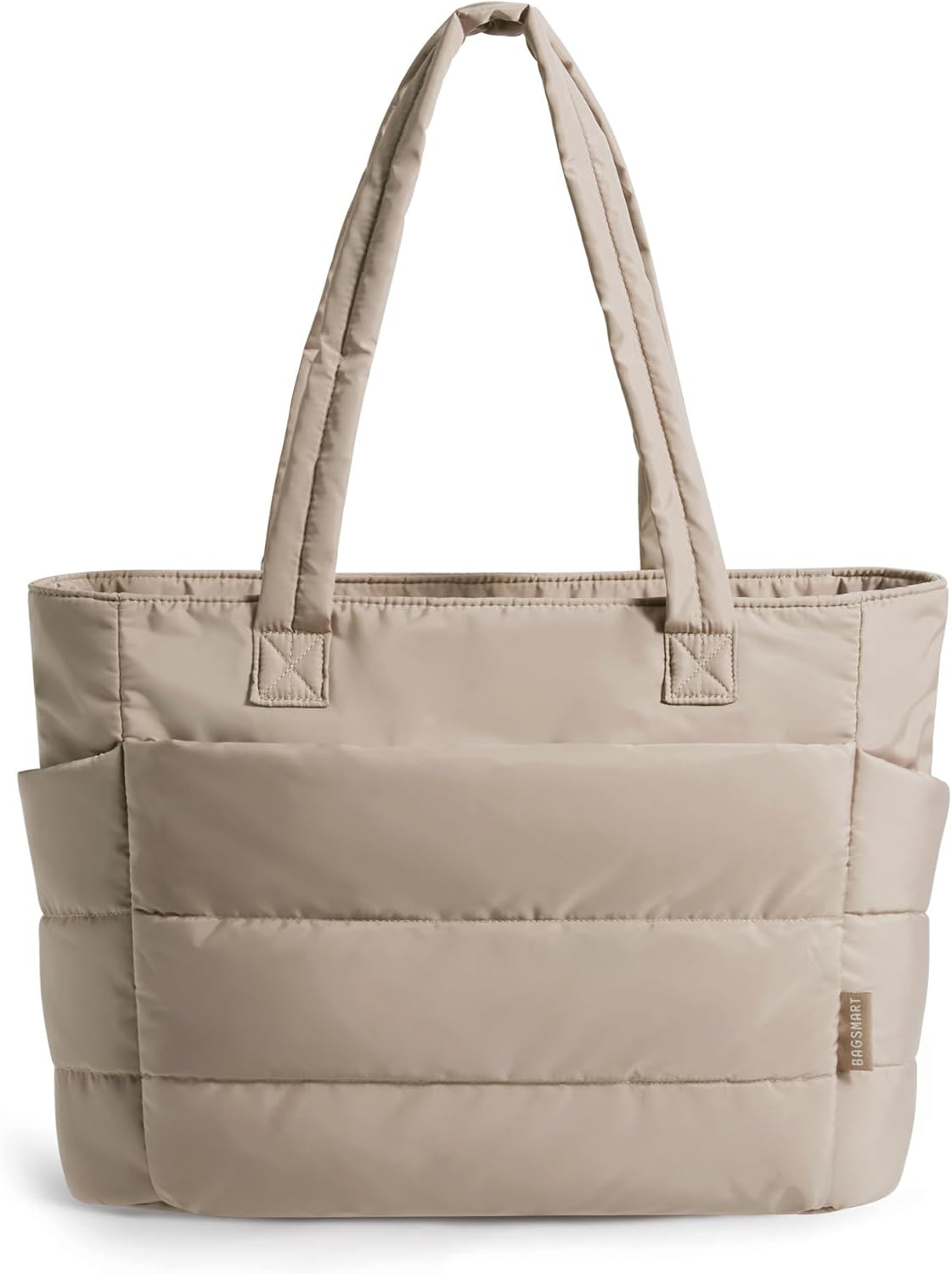BAGSMART Lightweight Puffy Tote Bag