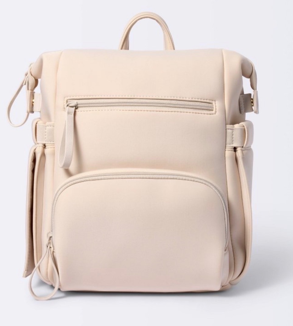 Cloud Island Mini Backpack Diaper Bag - Tan